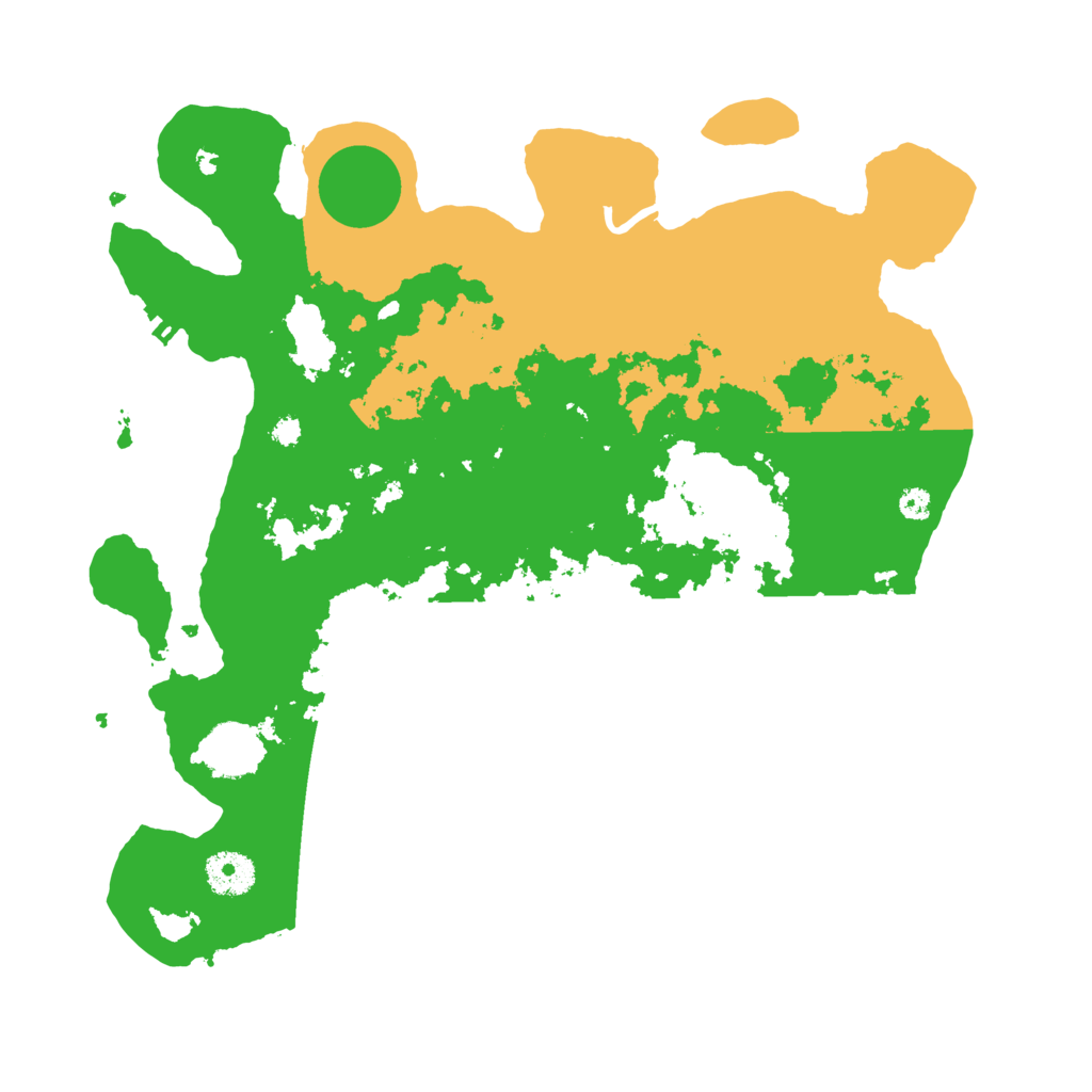 Biome Rust Map: Procedural Map, Size: 3500, Seed: 1428882385