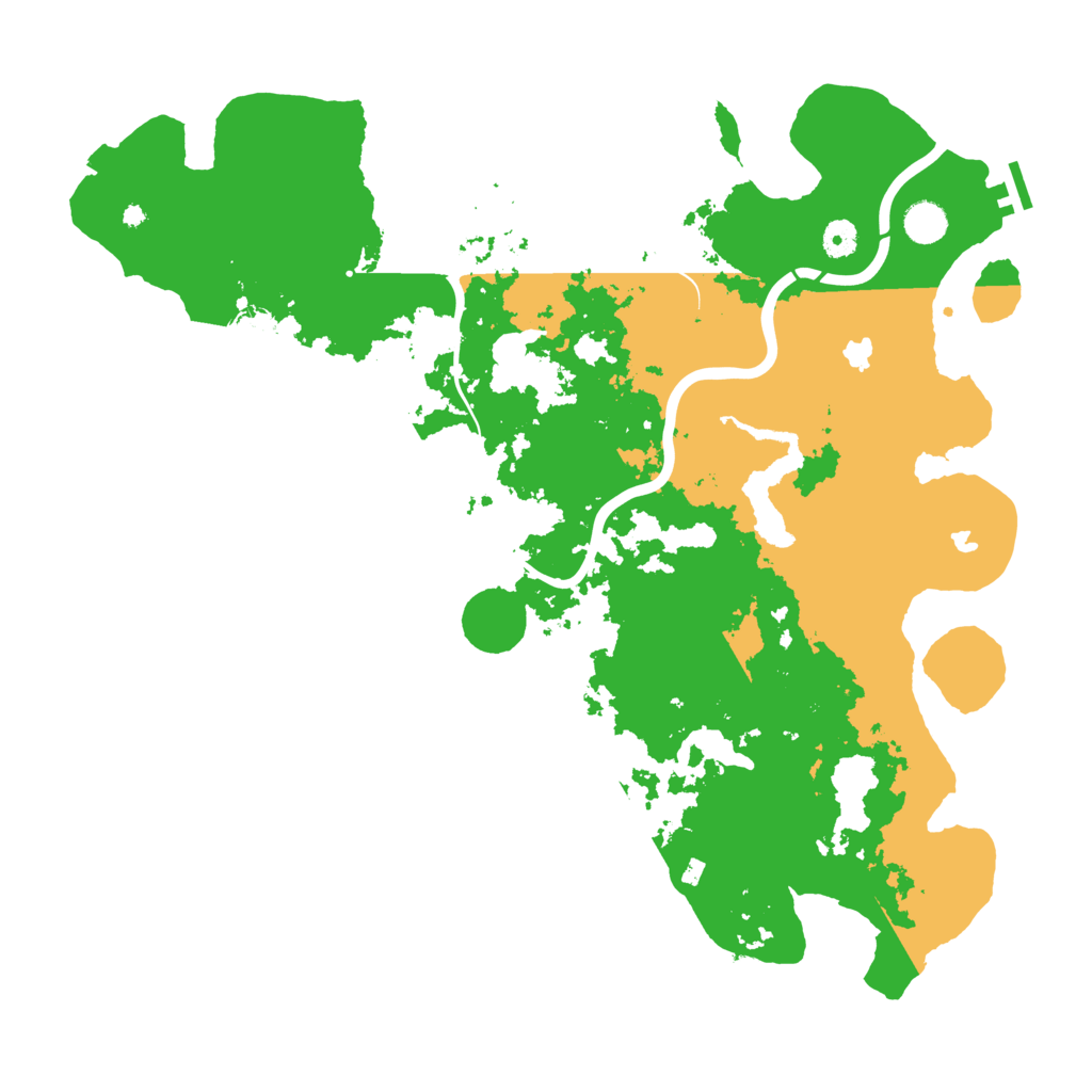 Biome Rust Map: Procedural Map, Size: 4500, Seed: 33921830