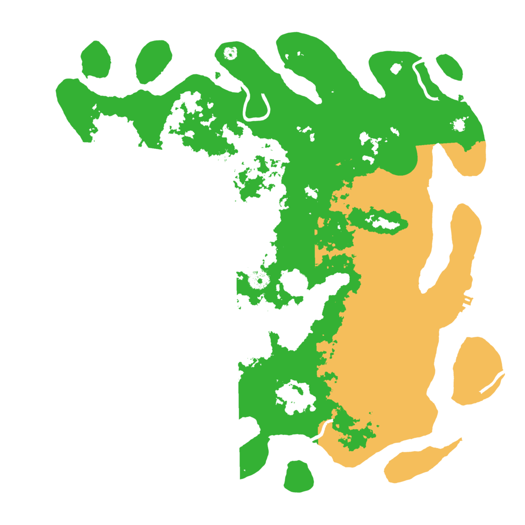 Biome Rust Map: Procedural Map, Size: 4000, Seed: 5000000