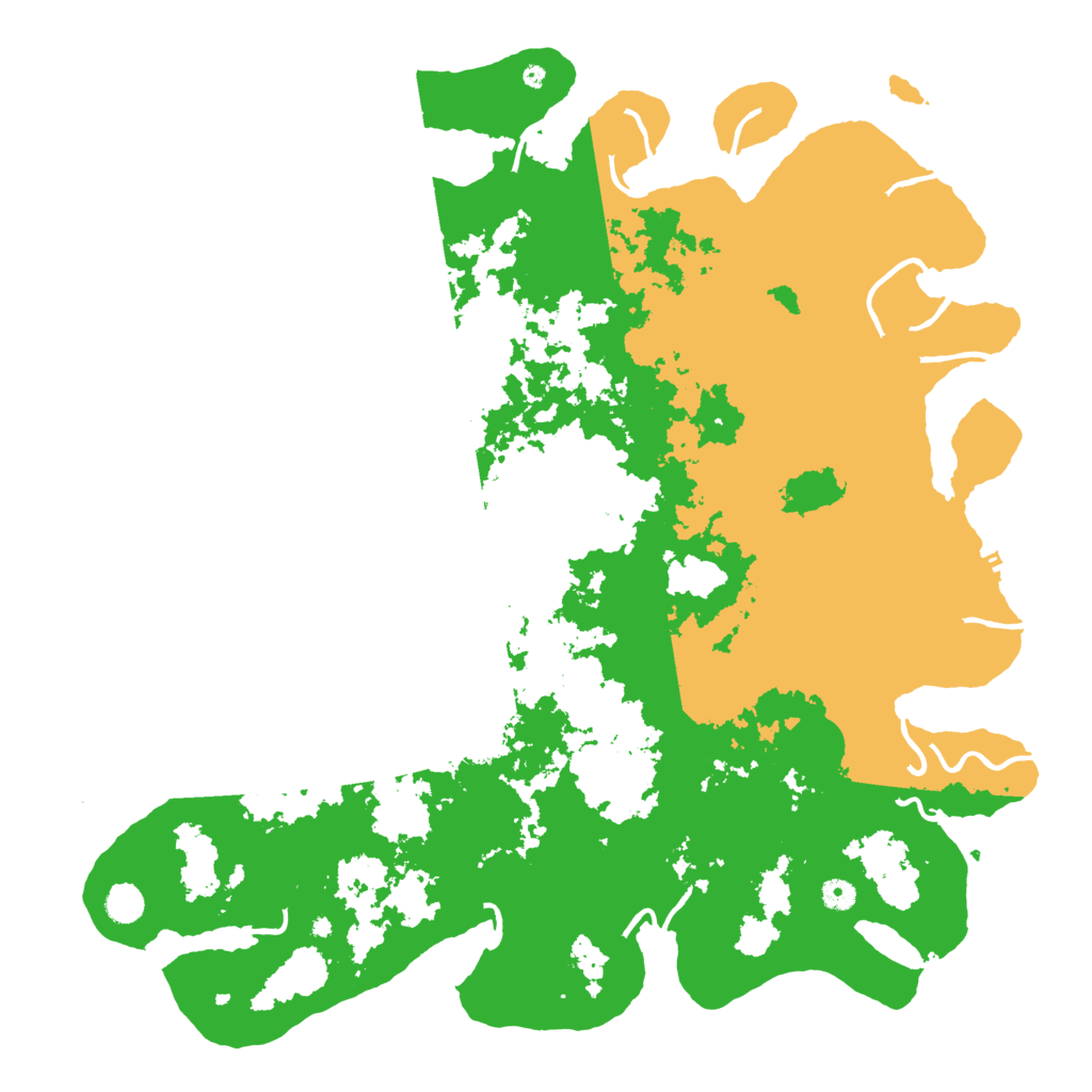 Biome Rust Map: Procedural Map, Size: 5000, Seed: 2101630137