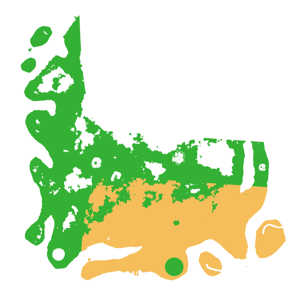 Biome Rust Map: Procedural Map, Size: 4250, Seed: 1710958404