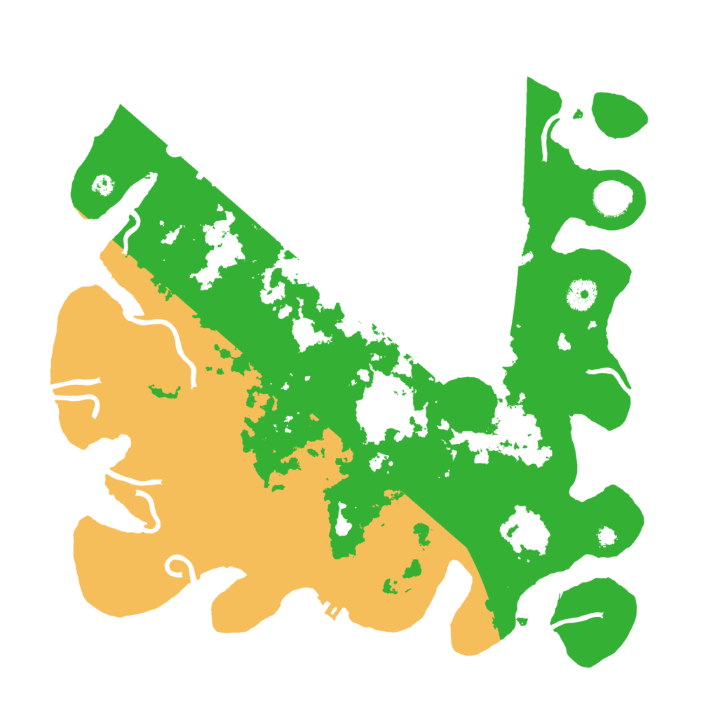 Biome Rust Map: Procedural Map, Size: 3500, Seed: 980765231