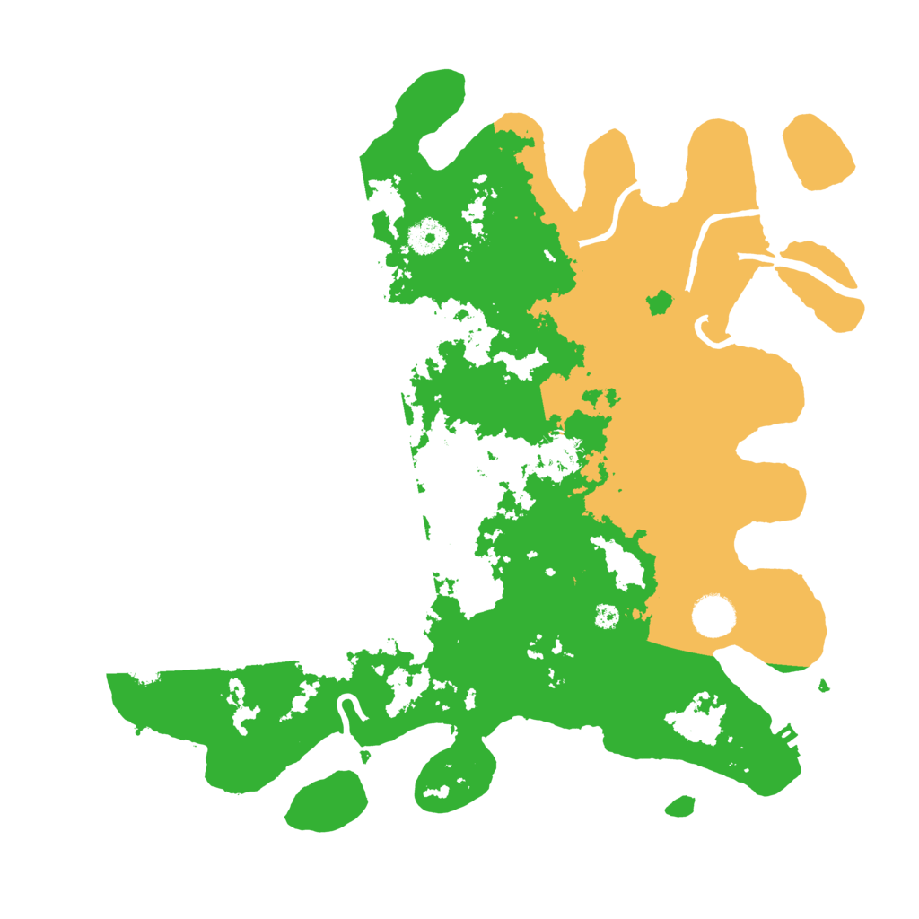 Biome Rust Map: Procedural Map, Size: 3750, Seed: 140463996