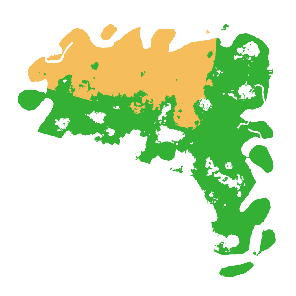 Biome Rust Map: Procedural Map, Size: 4250, Seed: 1224949326
