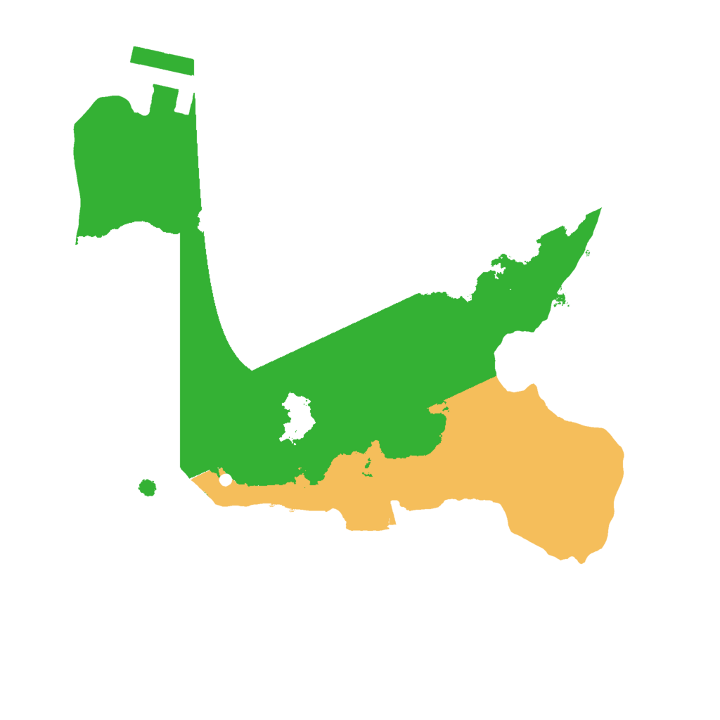 Biome Rust Map: Procedural Map, Size: 1700, Seed: 2070795233