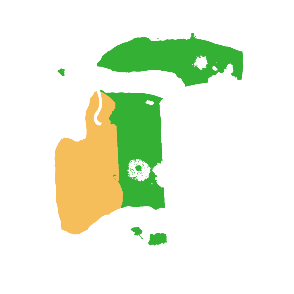 Biome Rust Map: Procedural Map, Size: 2000, Seed: 1572153348