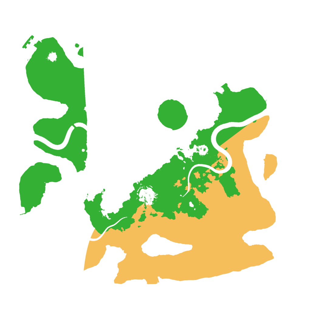 Biome Rust Map: Procedural Map, Size: 3000, Seed: 1653155841