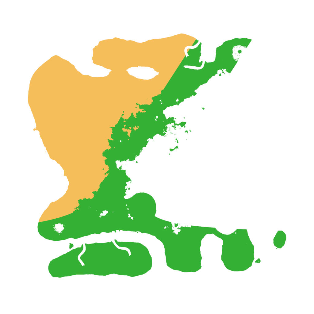 Biome Rust Map: Procedural Map, Size: 3000, Seed: 1218817277