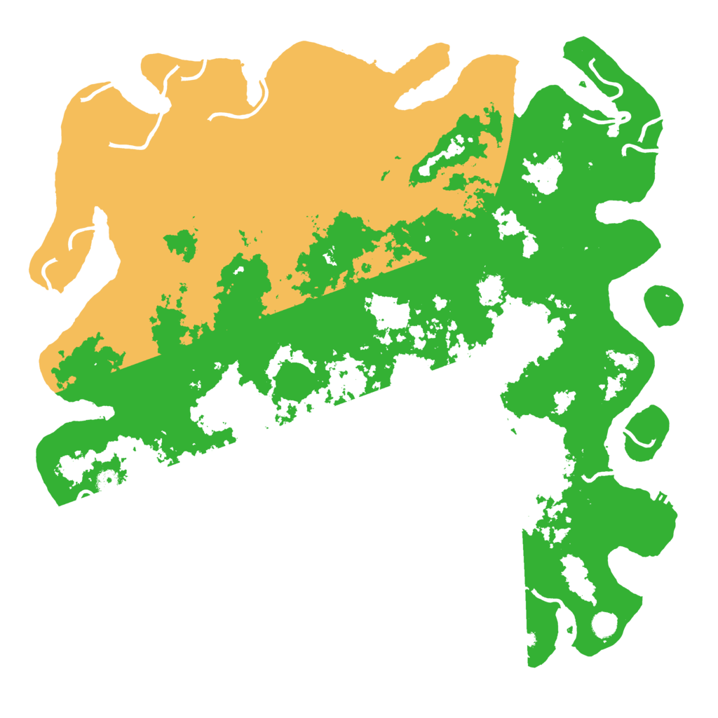 Biome Rust Map: Procedural Map, Size: 5000, Seed: 1791370077