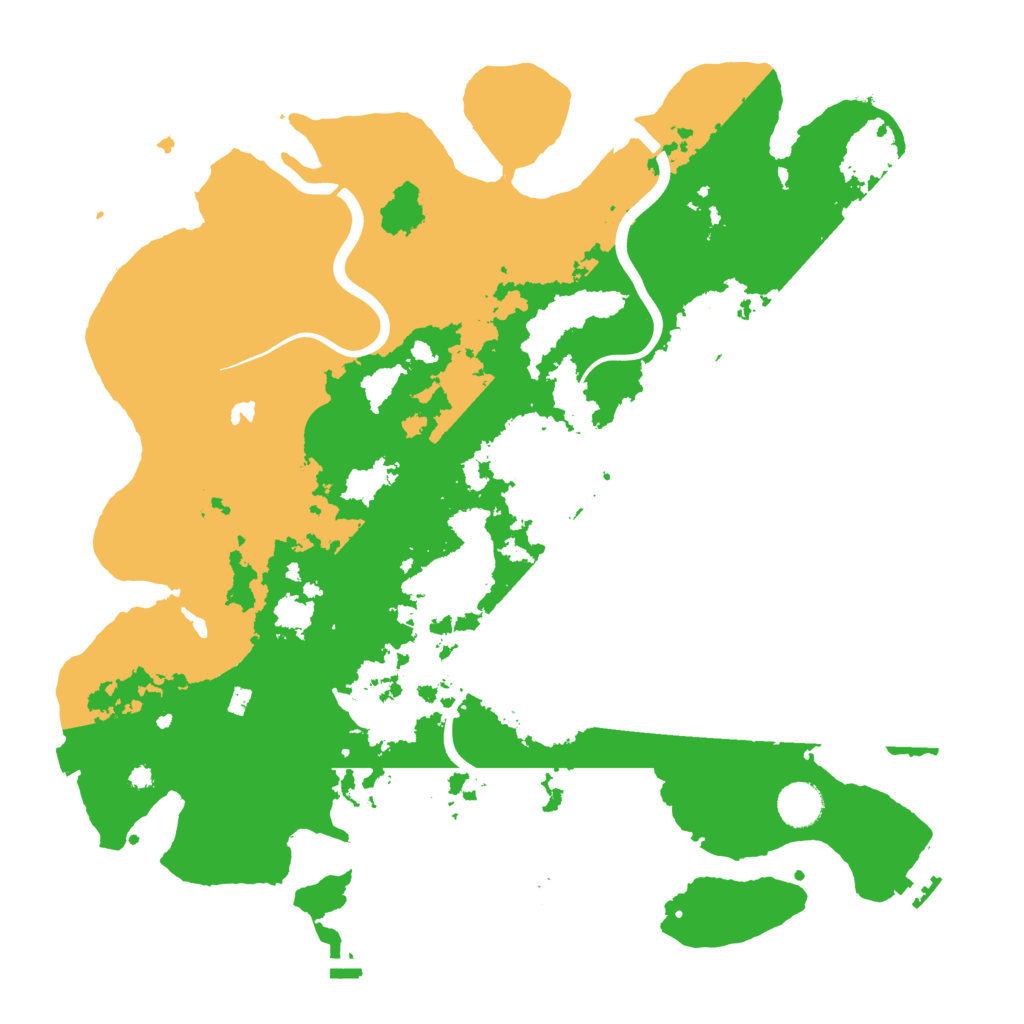 Biome Rust Map: Procedural Map, Size: 4000, Seed: 247366629