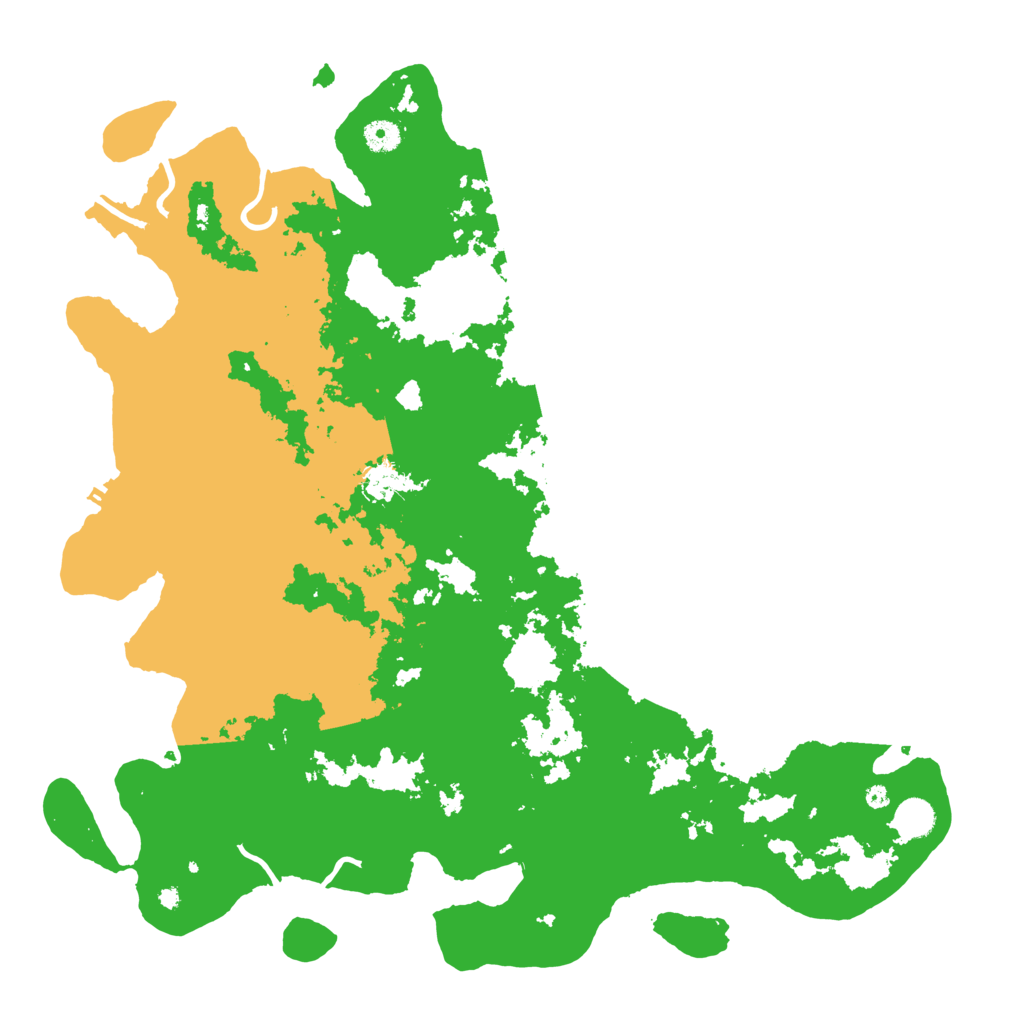 Biome Rust Map: Procedural Map, Size: 4500, Seed: 280223