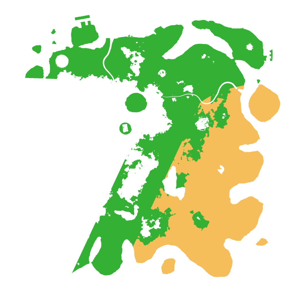 Biome Rust Map: Procedural Map, Size: 4000, Seed: 849102848