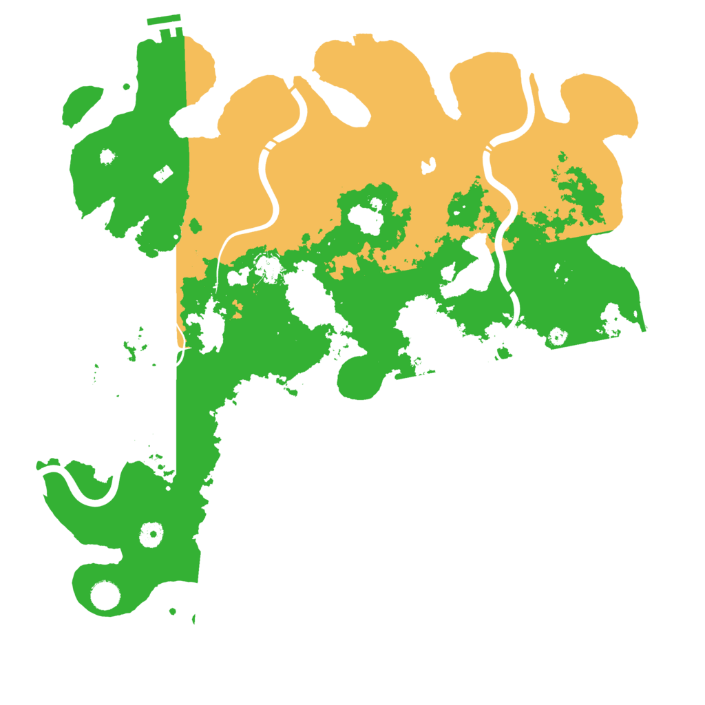 Biome Rust Map: Procedural Map, Size: 4250, Seed: 728576