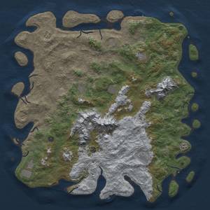 Thumbnail Rust Map: Procedural Map, Size: 5500, Seed: 1794062830, 18 Monuments