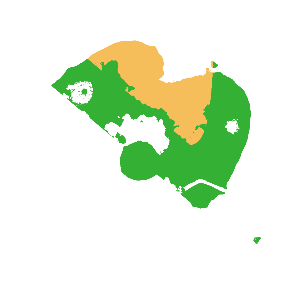 Biome Rust Map: Procedural Map, Size: 2000, Seed: 60