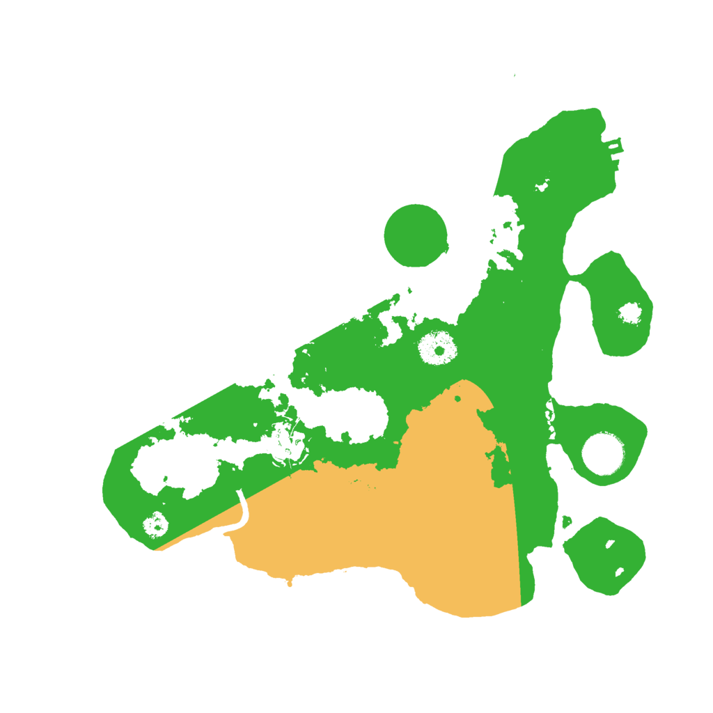 Biome Rust Map: Procedural Map, Size: 3000, Seed: 3194375