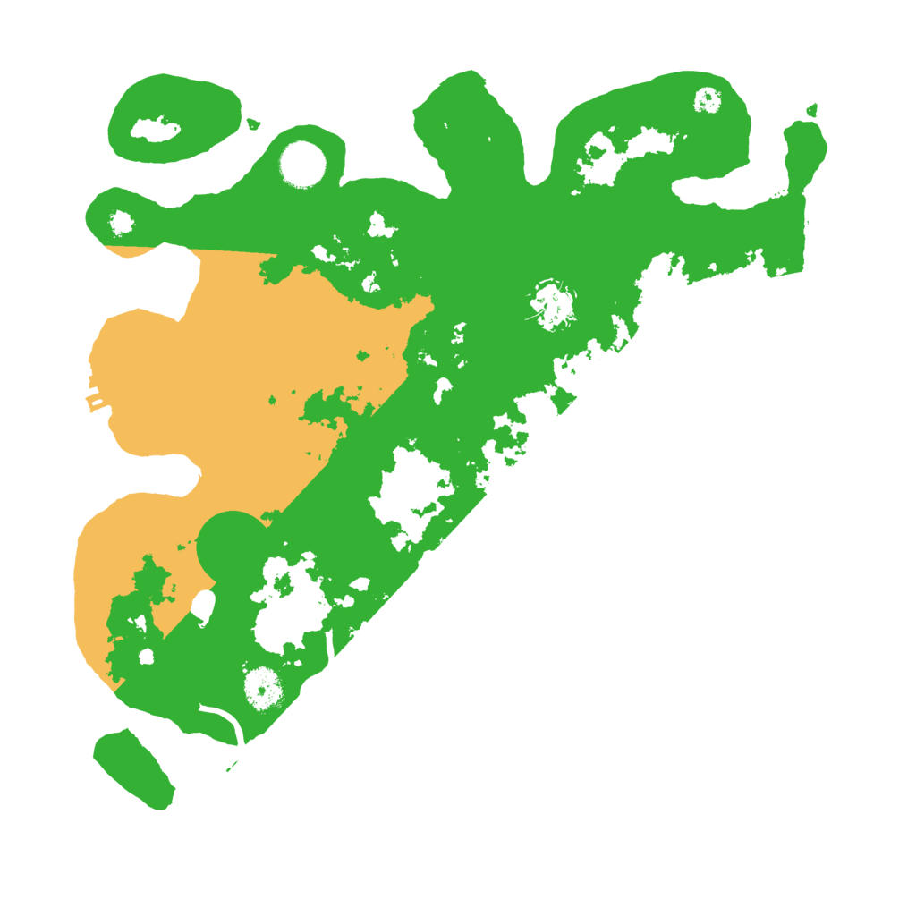 Biome Rust Map: Procedural Map, Size: 3500, Seed: 385651434