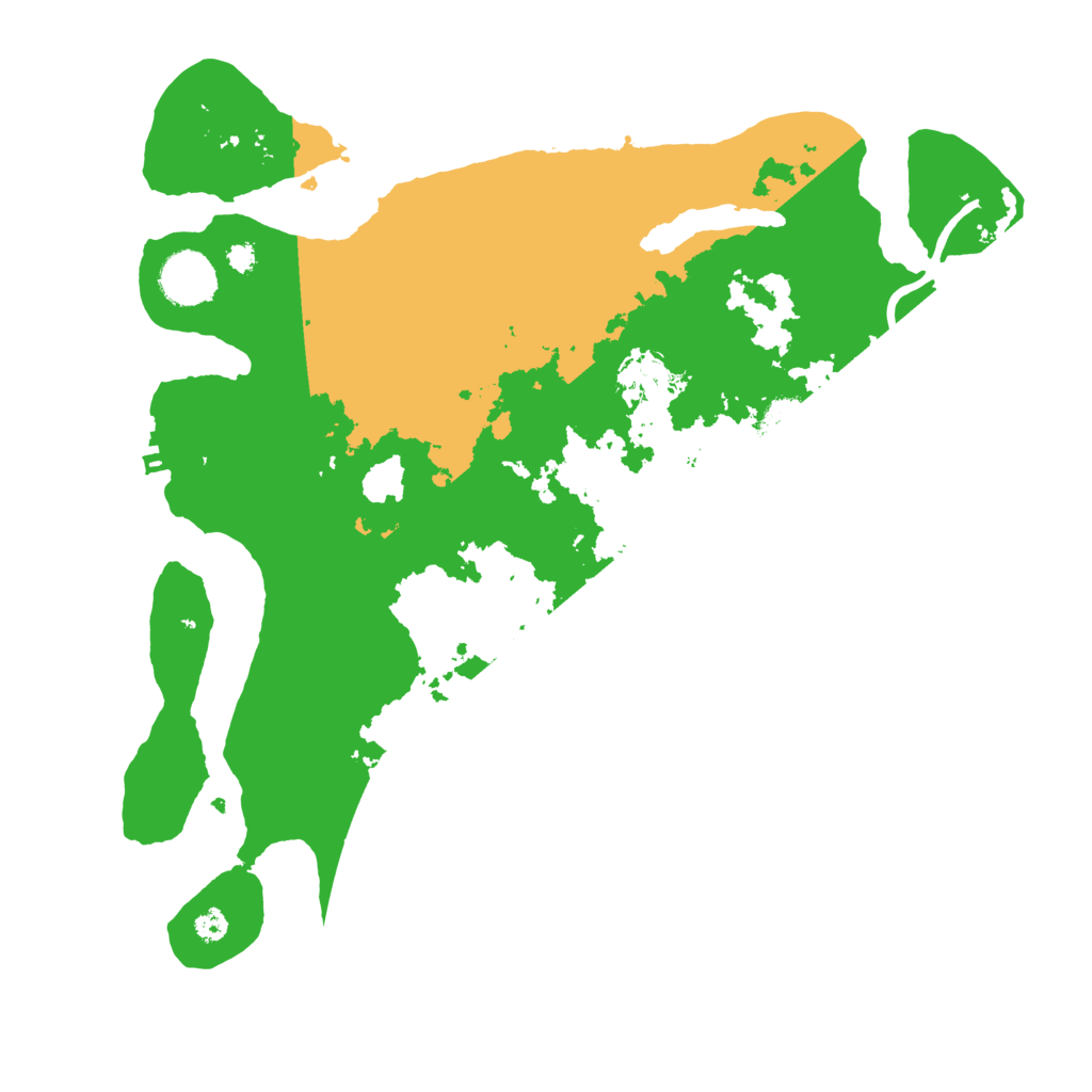 Biome Rust Map: Procedural Map, Size: 3500, Seed: 851354976