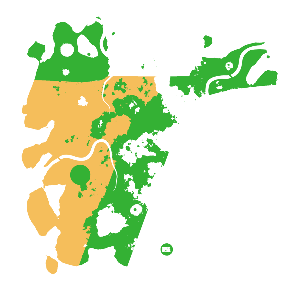 Biome Rust Map: Procedural Map, Size: 4000, Seed: 122171355