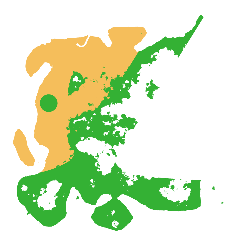 Biome Rust Map: Procedural Map, Size: 3700, Seed: 950671192