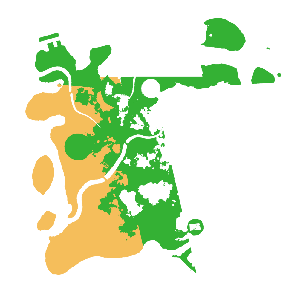 Biome Rust Map: Procedural Map, Size: 3050, Seed: 1919699033