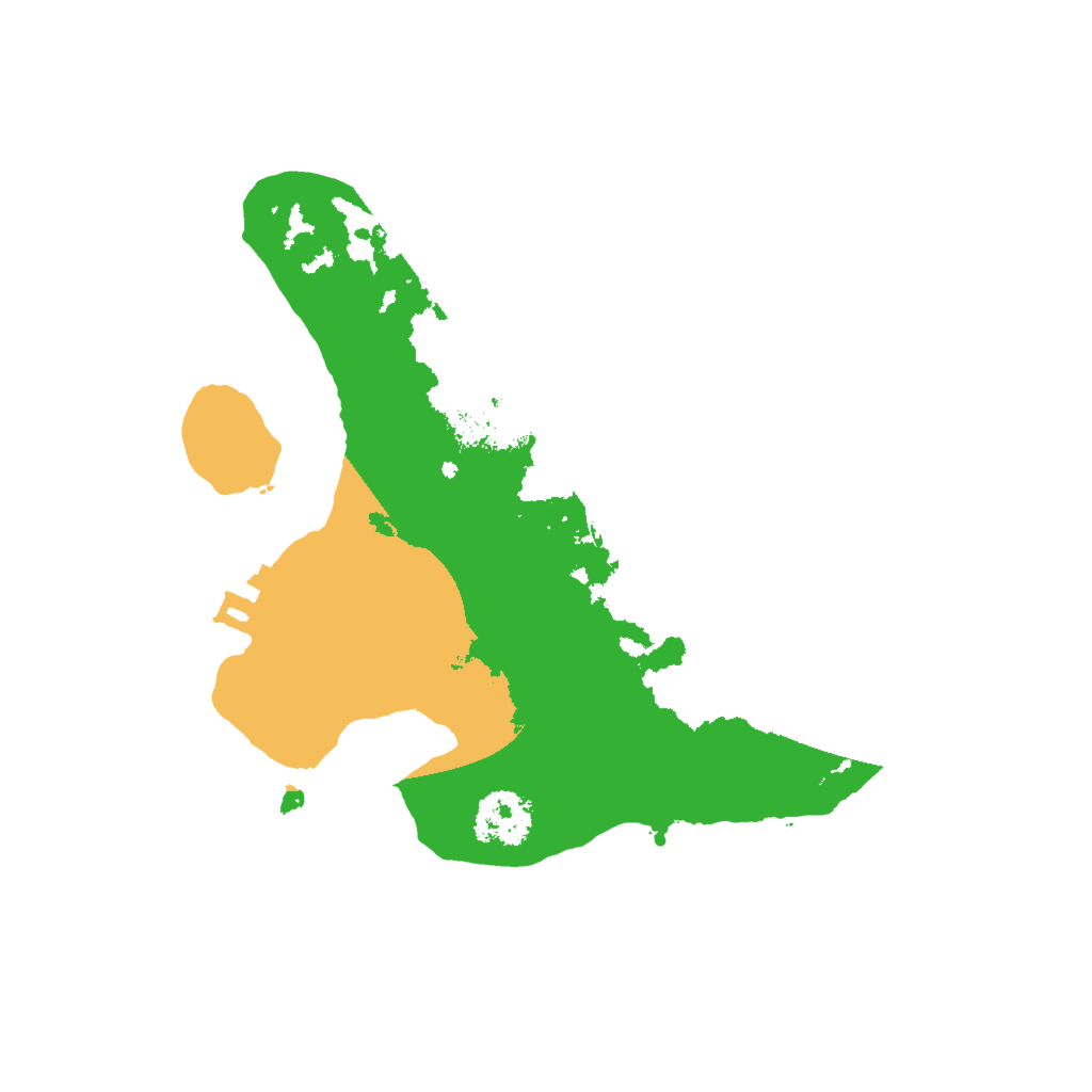 Biome Rust Map: Procedural Map, Size: 2000, Seed: 555456