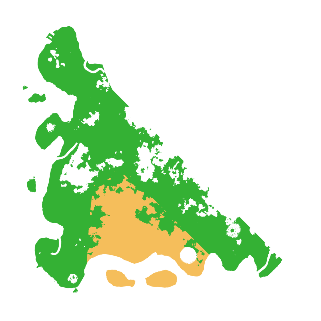 Biome Rust Map: Procedural Map, Size: 3500, Seed: 1789250733