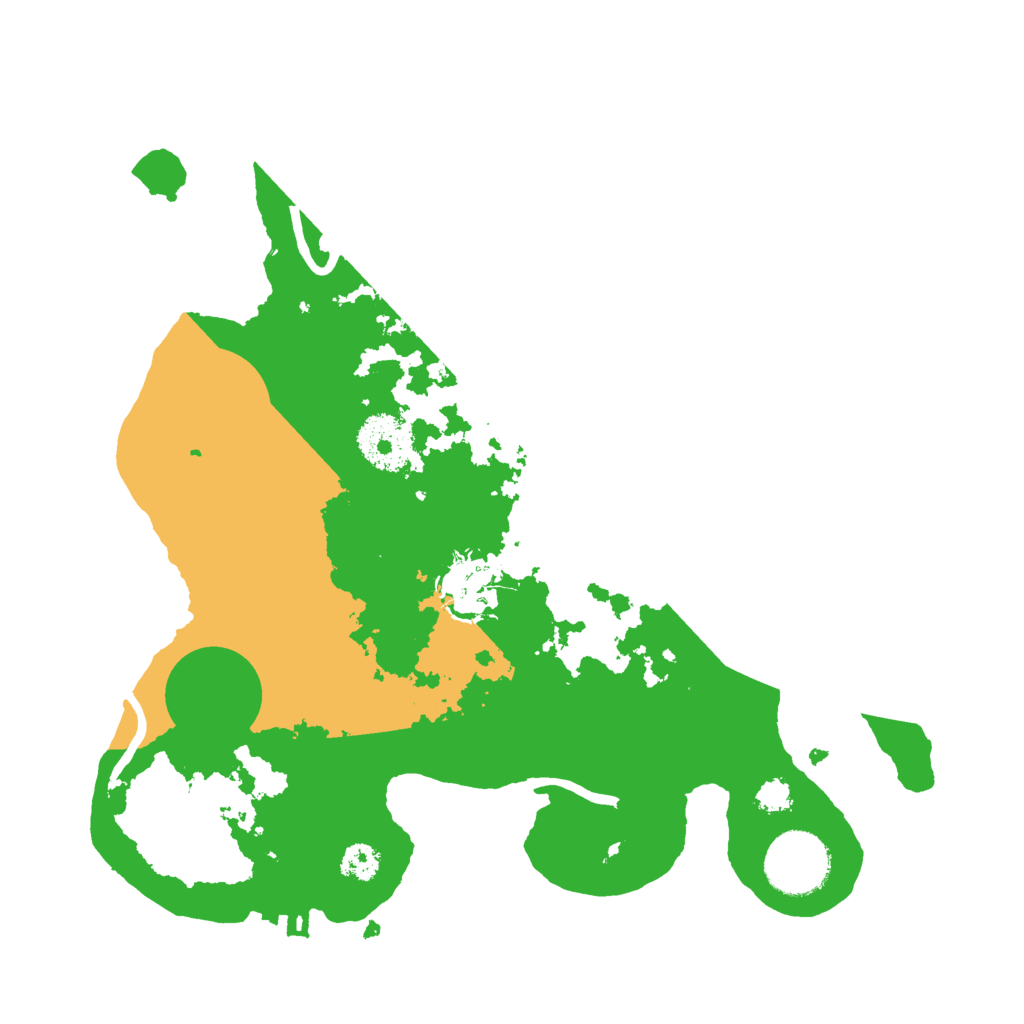 Biome Rust Map: Procedural Map, Size: 2800, Seed: 35797