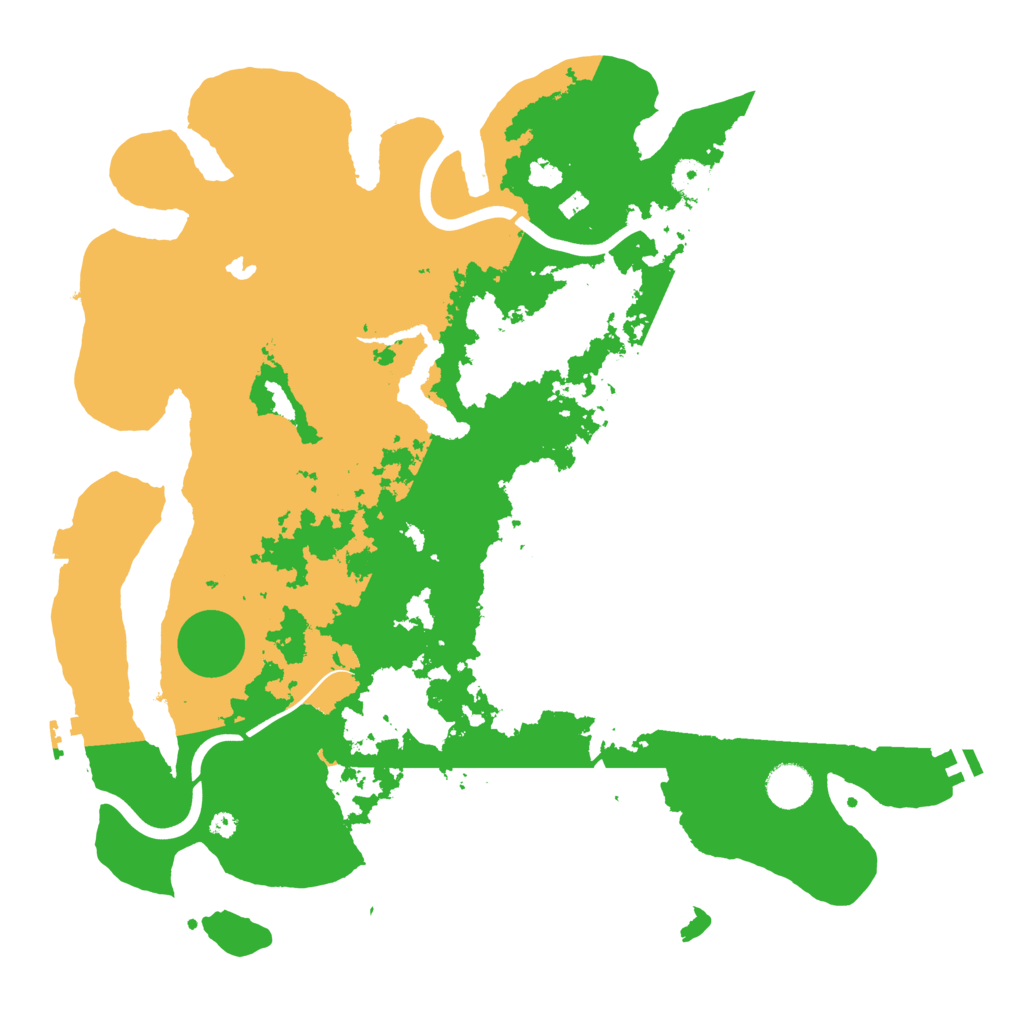 Biome Rust Map: Procedural Map, Size: 4000, Seed: 2746039