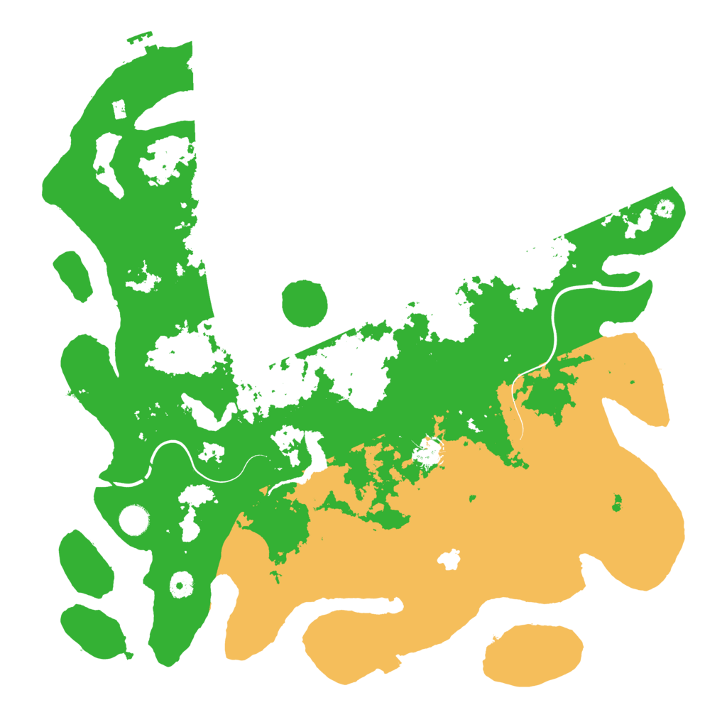 Biome Rust Map: Procedural Map, Size: 4250, Seed: 465937615