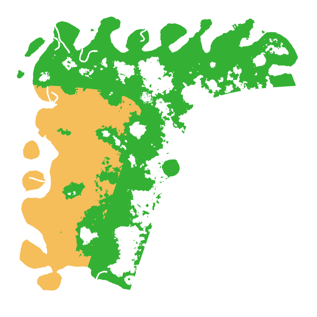 Biome Rust Map: Procedural Map, Size: 5000, Seed: 354176