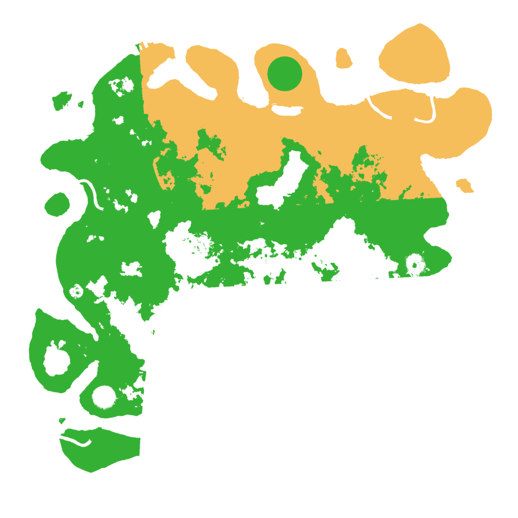 Biome Rust Map: Procedural Map, Size: 3950, Seed: 112113333