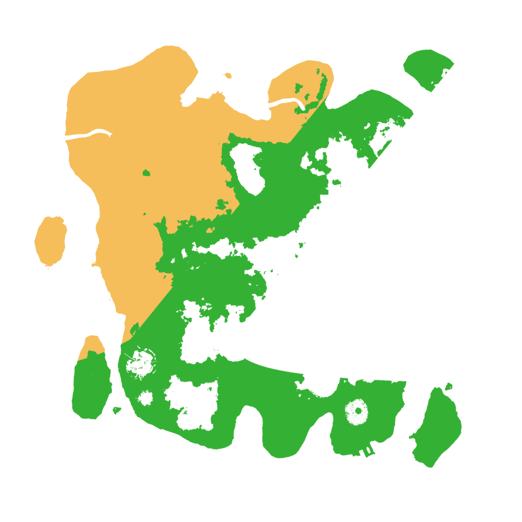 Biome Rust Map: Procedural Map, Size: 3250, Seed: 23462