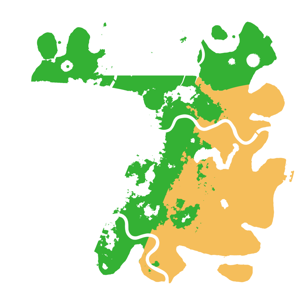 Biome Rust Map: Procedural Map, Size: 4000, Seed: 1923601176