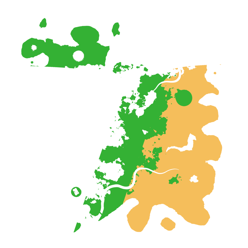 Biome Rust Map: Procedural Map, Size: 4000, Seed: 683252