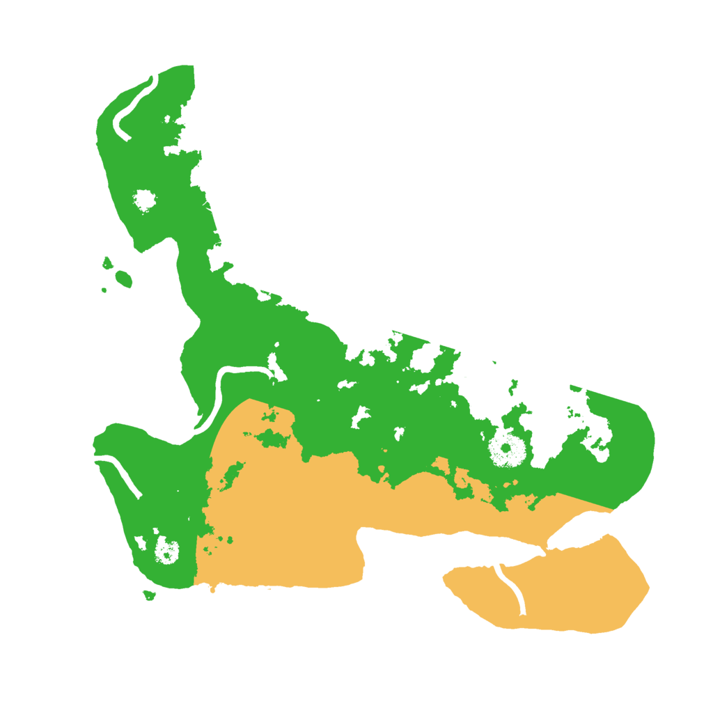 Biome Rust Map: Procedural Map, Size: 3000, Seed: 1267529931