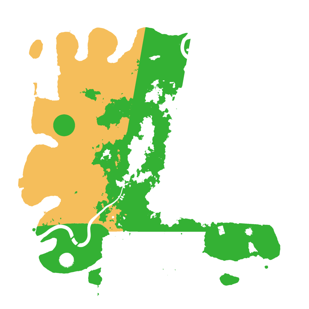 Biome Rust Map: Procedural Map, Size: 3750, Seed: 38094001