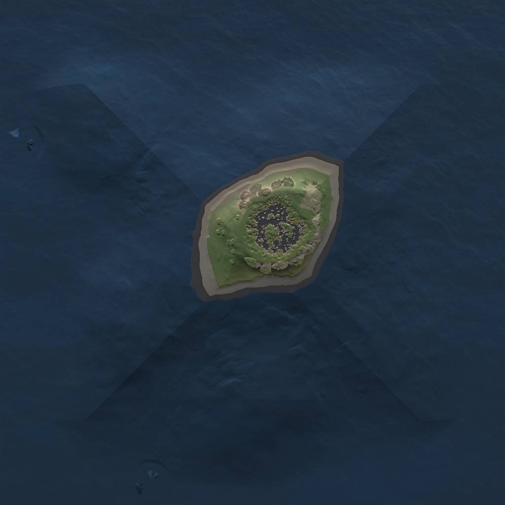 Rust Map: Procedural Map, Size: 1000, Seed: 1513583240, 3 Monuments