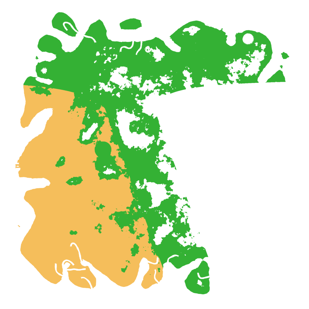 Biome Rust Map: Procedural Map, Size: 5000, Seed: 142