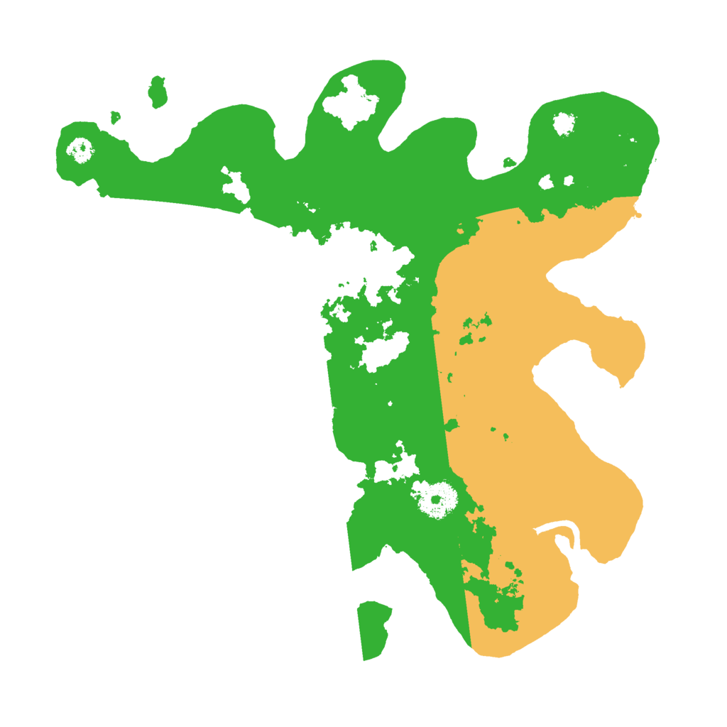 Biome Rust Map: Procedural Map, Size: 3000, Seed: 1318940697
