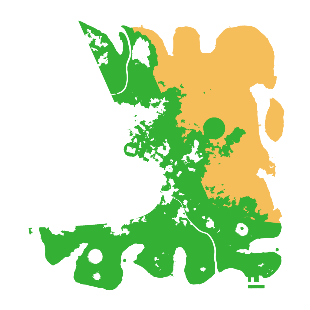 Biome Rust Map: Procedural Map, Size: 3750, Seed: 336435398