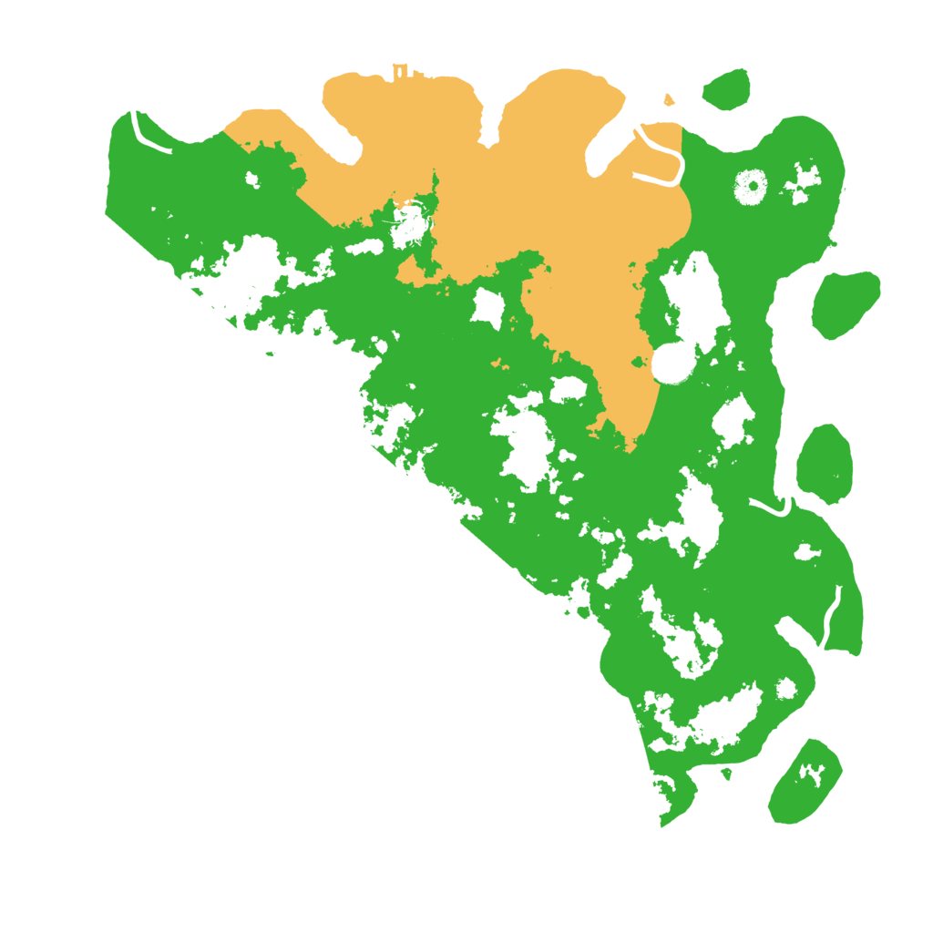 Biome Rust Map: Procedural Map, Size: 4000, Seed: 84910284