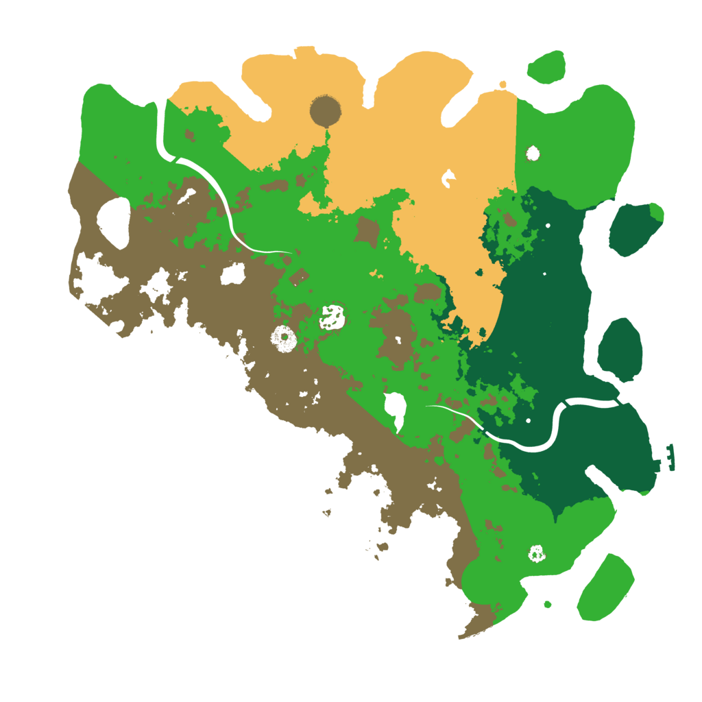 Biome Rust Map: Procedural Map, Size: 4000, Seed: 84910284