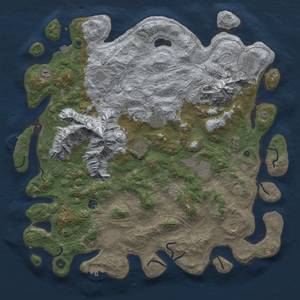 Rust Map: Procedural Map, Size: 5000, Seed: 9267591, 19 Monuments