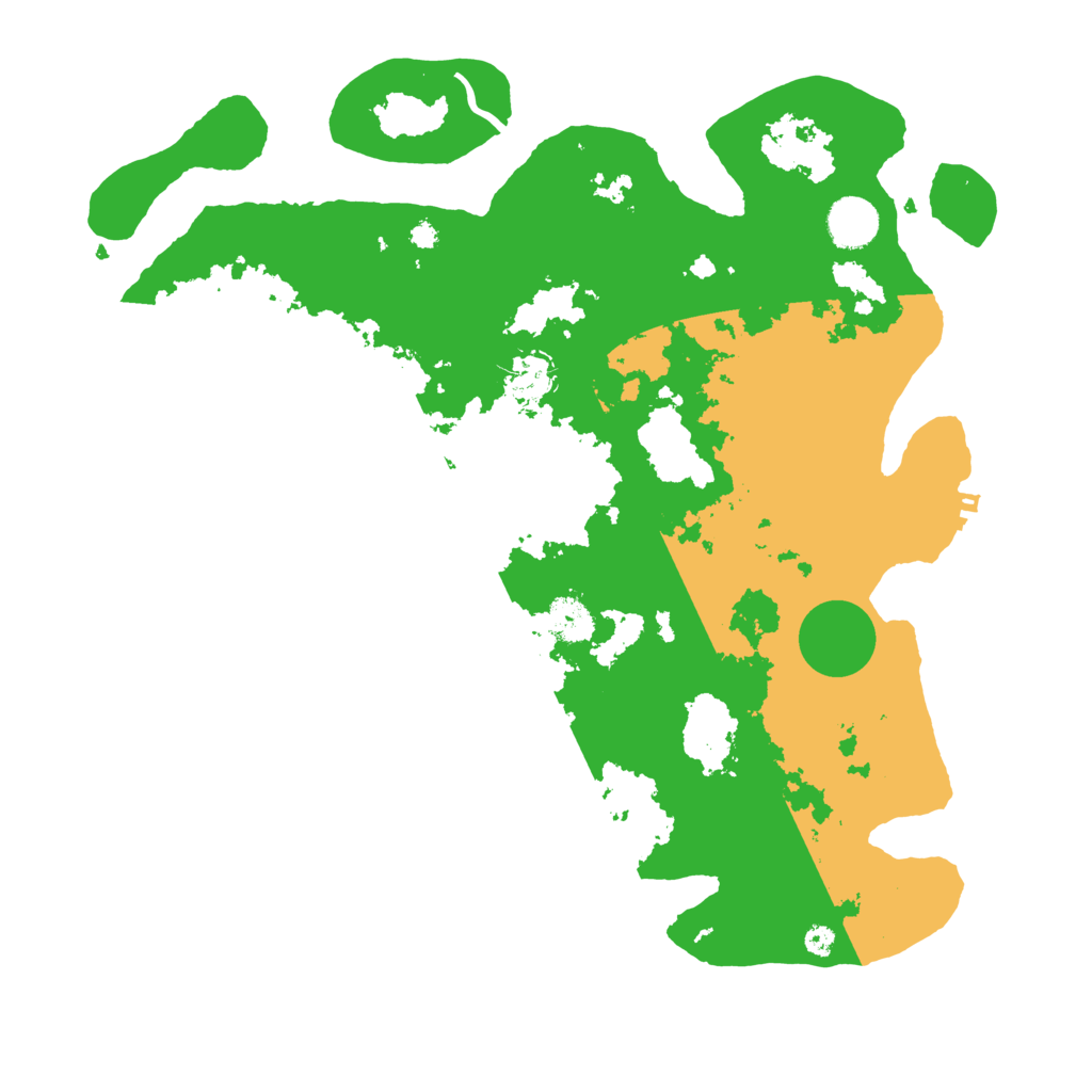 Biome Rust Map: Procedural Map, Size: 3750, Seed: 333043257