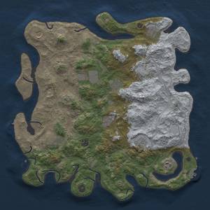 Thumbnail Rust Map: Procedural Map, Size: 4250, Seed: 41494711, 18 Monuments