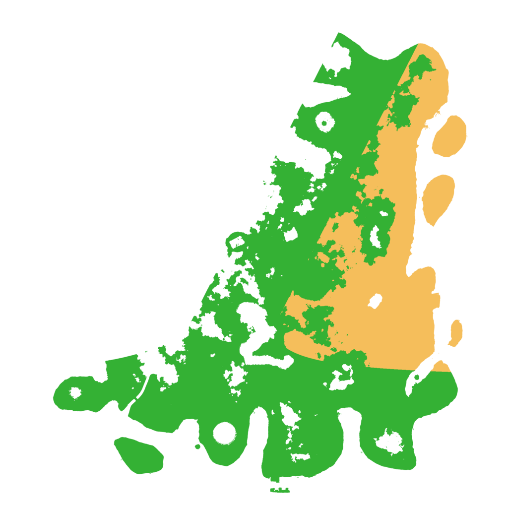 Biome Rust Map: Procedural Map, Size: 4000, Seed: 42589