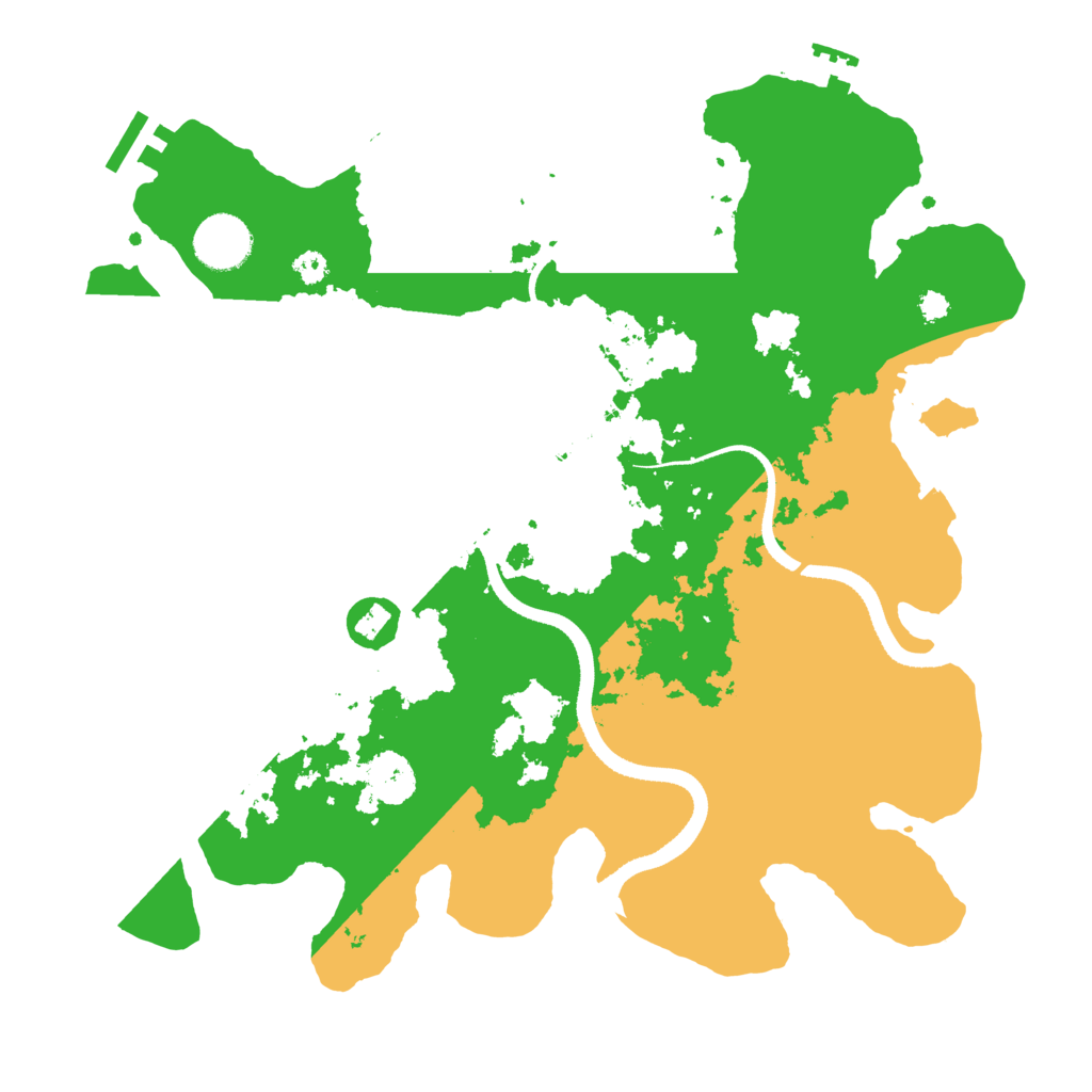 Biome Rust Map: Procedural Map, Size: 3400, Seed: 1798953055