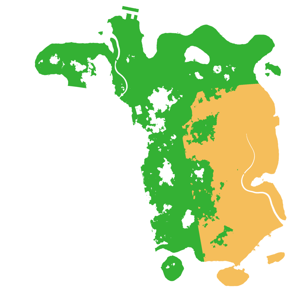 Biome Rust Map: Procedural Map, Size: 3750, Seed: 1635763292