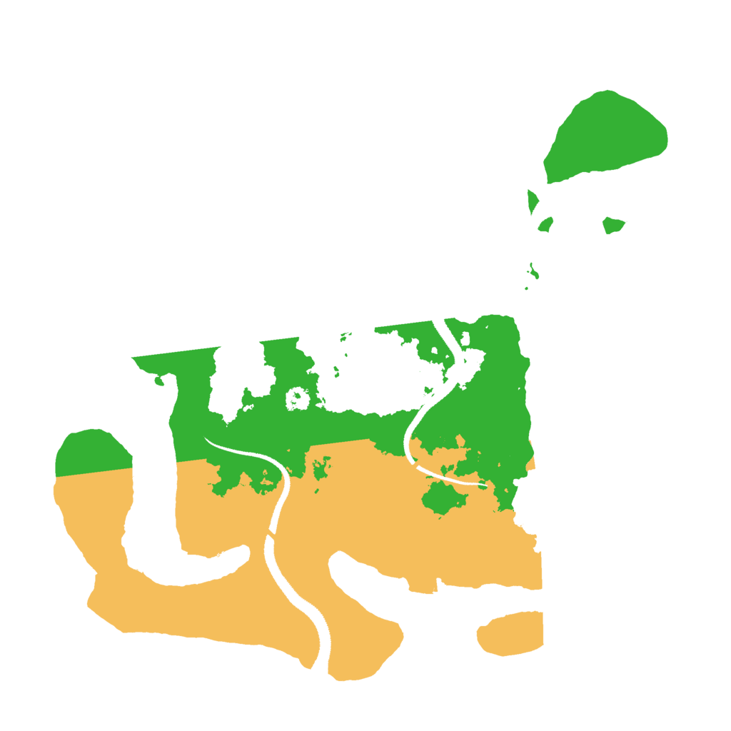 Biome Rust Map: Procedural Map, Size: 3000, Seed: 255648